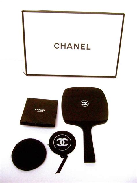 chanel hand vanity mirror|chanel purse mirror.